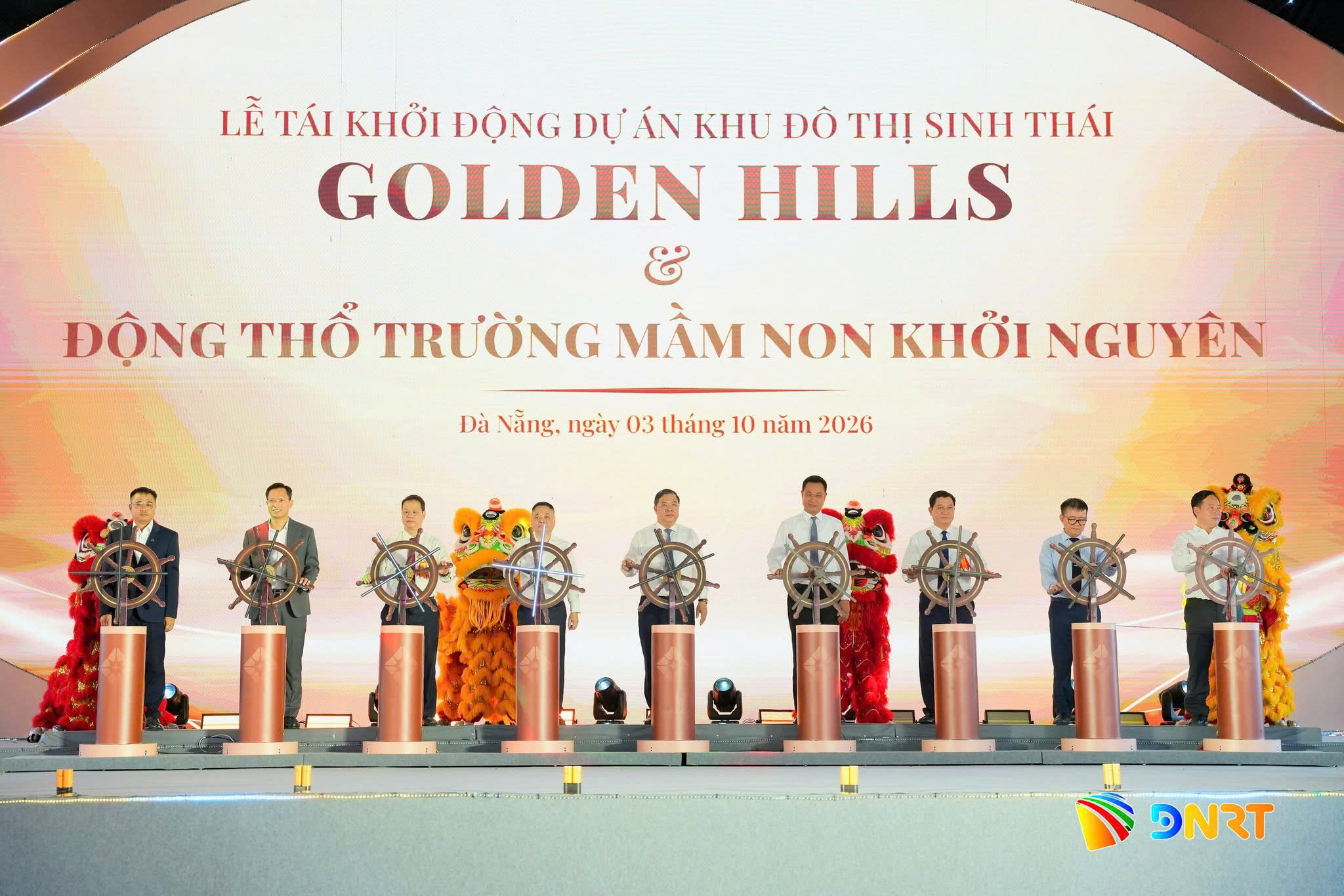 MVN Group at the Re-launch ceremony of Golden Hills ecological urban Area