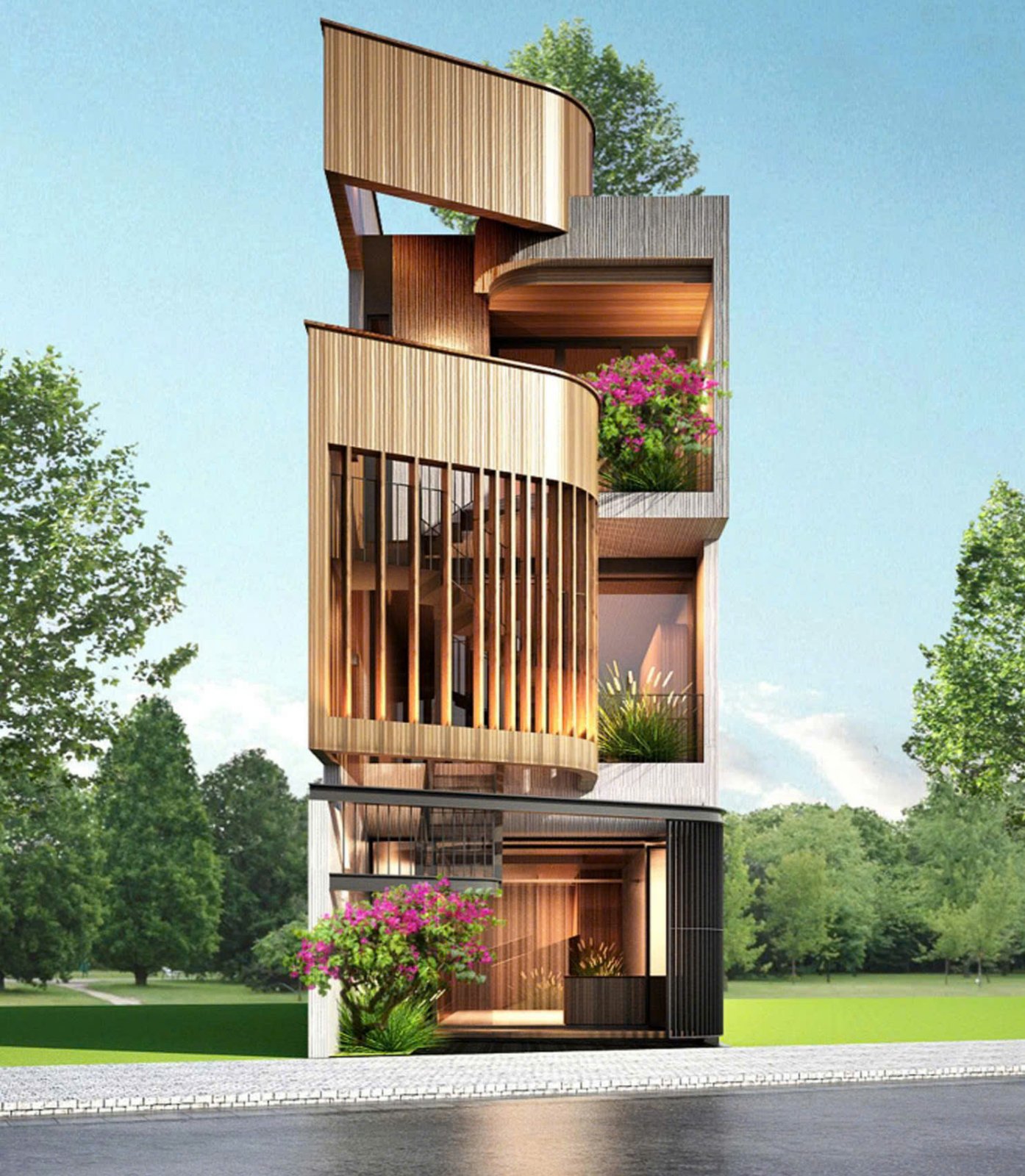 Residence with Hair Salon